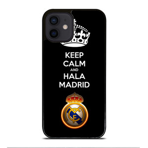 KEEP CALM AND HALA MADRID iPhone 12 Mini Case Cover KEEP CALM AND HALA MADRID iPhone 12 Mini Case Cover