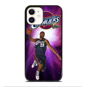 CLEVELAND CAVALIERS KING JAMES iPhone 12 Case Cover CLEVELAND CAVALIERS KING JAMES iPhone 12 Case Cover