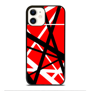 Eddie Van Halen Guitar Stripes iPhone 12 Case Cover Eddie Van Halen Guitar Stripes iPhone 12 Case Cover