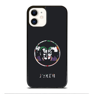 Joker DC Logo iPhone 12 Case Cover Joker DC Logo iPhone 12 Case Cover