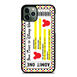 Custom Personalized Disney Ticket iPhone 11 Pro Max Case Cover Custom Personalized Disney Ticket iPhone 11 Pro Max Case Cover