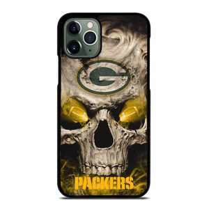 Green Bay Packers Skull iPhone 11 Pro Max Case Cover Green Bay Packers Skull iPhone 11 Pro Max Case Cover