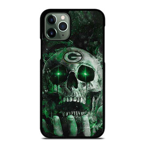Green Bay Skull On Hand iPhone 11 Pro Max Case Cover Green Bay Skull On Hand iPhone 11 Pro Max Case Cover