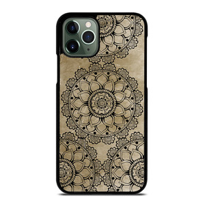 HENNA MANDALA DESIGN iPhone 11 Pro Max Case Cover HENNA MANDALA DESIGN iPhone 11 Pro Max Case Cover