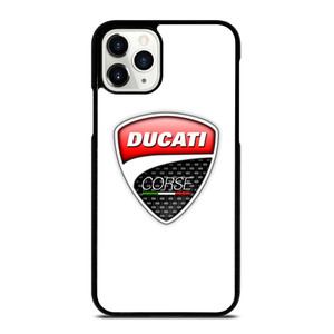 DUCATI LOGO WHITE iPhone 11 Pro Case Cover DUCATI LOGO WHITE iPhone 11 Pro Case Cover