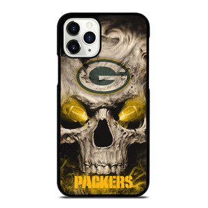 Green Bay Packers Skull iPhone 11 Pro Case Cover Green Bay Packers Skull iPhone 11 Pro Case Cover