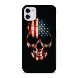 AMERICAN FLAG SKUL iPhone 11 Case Cover AMERICAN FLAG SKUL iPhone 11 Case Cover