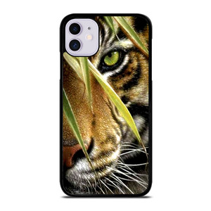 BENGAL TIGER IN A HALF FACE iPhone 11 Case Cover BENGAL TIGER IN A HALF FACE iPhone 11 Case Cover