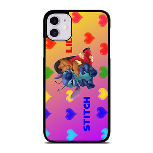 CUTE LILO AND STITCH iPhone 11 Case Cover CUTE LILO AND STITCH iPhone 11 Case Cover