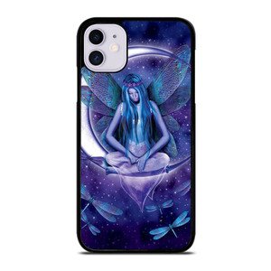FAIRY DRAGONFLIES ON MOON iPhone 11 Case Cover FAIRY DRAGONFLIES ON MOON iPhone 11 Case Cover