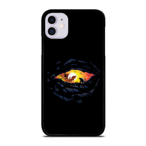 Godzilla War In Eye Painting Art iPhone 11 Case Cover Godzilla War In Eye Painting Art iPhone 11 Case Cover