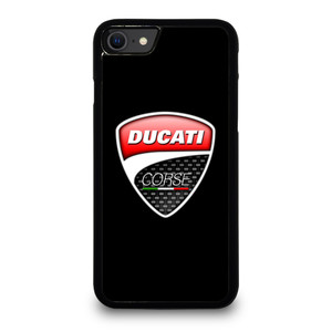 DUCATI LOGO BLACK iPhone SE 2020 / SE 2022 Case Cover DUCATI LOGO BLACK iPhone SE 2020 / SE 2022 Case Cover