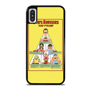 BOB'S BURGERS FOOD PYRAMID iPhone X / XS Case Cover BOB'S BURGERS FOOD PYRAMID iPhone X / XS Case Cover