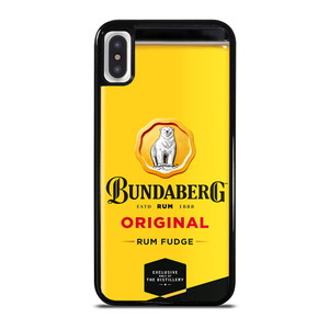 Bundaberg Rum Fudge iPhone X / XS Case Cover Bundaberg Rum Fudge iPhone X / XS Case Cover