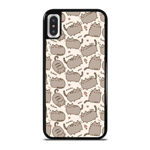 Cute Pusheen Cat Cartoon Collage iPhone X / XS Case Cover Cute Pusheen Cat Cartoon Collage iPhone X / XS Case Cover