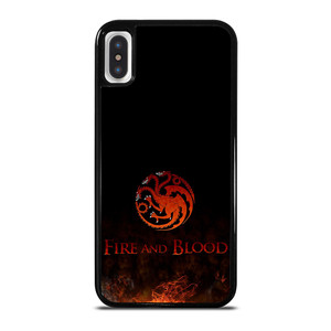 FIRED FIRE AND BLOOD iPhone X / XS Case Cover FIRED FIRE AND BLOOD iPhone X / XS Case Cover