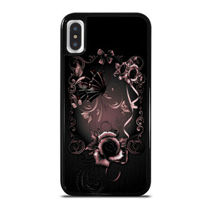 Gothic Rose Flower iPhone X / XS Case Cover Gothic Rose Flower iPhone X / XS Case Cover