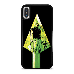 GREEN ARROW SYMBOL iPhone X / XS Case Cover GREEN ARROW SYMBOL iPhone X / XS Case Cover