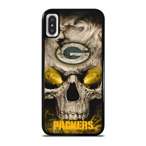 Green Bay Packers Skull iPhone X / XS Case Cover Green Bay Packers Skull iPhone X / XS Case Cover