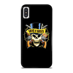 GUNS N ROSES EMBLEM iPhone X / XS Case Cover GUNS N ROSES EMBLEM iPhone X / XS Case Cover