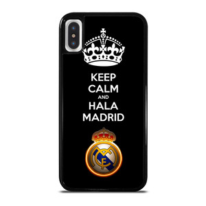 KEEP CALM AND HALA MADRID iPhone X / XS Case Cover KEEP CALM AND HALA MADRID iPhone X / XS Case Cover