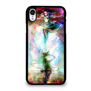 ALICE IN WONDERLAND PAINT iPhone XR Case Cover ALICE IN WONDERLAND PAINT iPhone XR Case Cover