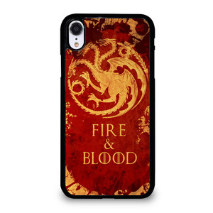 FIRE & BLOOD iPhone XR Case Cover FIRE & BLOOD iPhone XR Case Cover