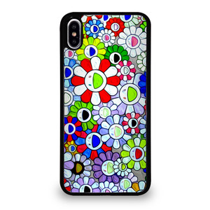 Cool Takashi Murakami Flowers iPhone XS Max Case Cover Cool Takashi Murakami Flowers iPhone XS Max Case Cover