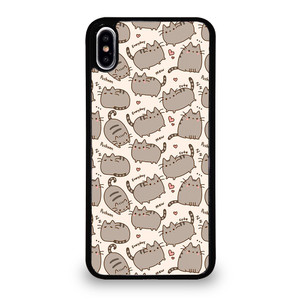 Cute Pusheen Cat Cartoon Collage iPhone XS Max Case Cover Cute Pusheen Cat Cartoon Collage iPhone XS Max Case Cover