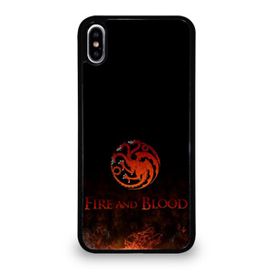 FIRED FIRE AND BLOOD iPhone XS Max Case Cover FIRED FIRE AND BLOOD iPhone XS Max Case Cover
