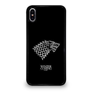 Game Of Thrones House Stark Logo iPhone XS Max Case Cover Game Of Thrones House Stark Logo iPhone XS Max Case Cover
