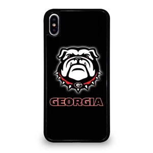 GEORGIA BULLDOGS LOGO iPhone XS Max Case Cover GEORGIA BULLDOGS LOGO iPhone XS Max Case Cover
