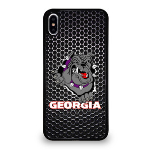 GEORGIA BULLDOGS SHIELD iPhone XS Max Case Cover GEORGIA BULLDOGS SHIELD iPhone XS Max Case Cover