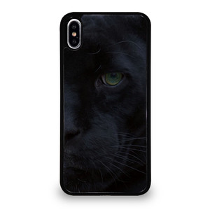HALF FACE BLACK PANTHER iPhone XS Max Case Cover HALF FACE BLACK PANTHER iPhone XS Max Case Cover