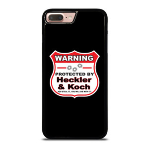 HECKLER & KOCH WARNING iPhone 7 Plus / 8 Plus Case Cover HECKLER & KOCH WARNING iPhone 7 Plus / 8 Plus Case Cover