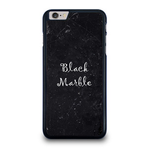 BLACK MARBLE iPhone 6 Plus / 6S Plus Case Cover BLACK MARBLE iPhone 6 Plus / 6S Plus Case Cover