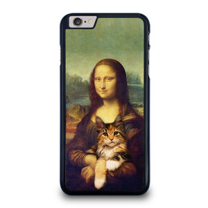 Cat And Monalisa iPhone 6 Plus / 6S Plus Case Cover Cat And Monalisa iPhone 6 Plus / 6S Plus Case Cover