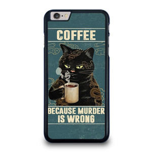 Cat n Coffee iPhone 6 Plus / 6S Plus Case Cover Cat n Coffee iPhone 6 Plus / 6S Plus Case Cover