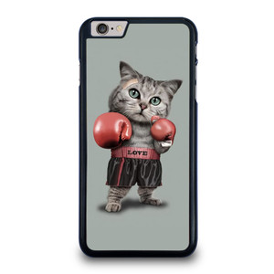 Cute Cat Boxing iPhone 6 Plus / 6S Plus Case Cover Cute Cat Boxing iPhone 6 Plus / 6S Plus Case Cover