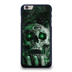 Green Bay Skull On Hand iPhone 6 Plus / 6S Plus Case Cover Green Bay Skull On Hand iPhone 6 Plus / 6S Plus Case Cover