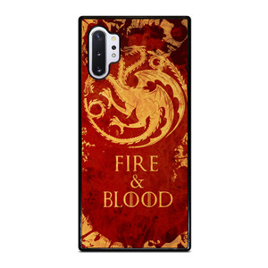 FIRE & BLOOD Samsung Galaxy Note 10 Plus Case Cover FIRE & BLOOD Samsung Galaxy Note 10 Plus Case Cover