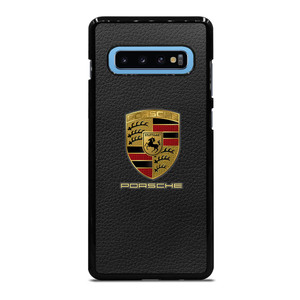 Porsche Leather Logo Samsung Galaxy S10 Plus Case Cover Porsche Leather Logo Samsung Galaxy S10 Plus Case Cover