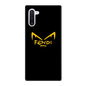 FENDI ROMA EYES IN BLACK Samsung Galaxy Note 10 5G Case Cover FENDI ROMA EYES IN BLACK Samsung Galaxy Note 10 5G Case Cover