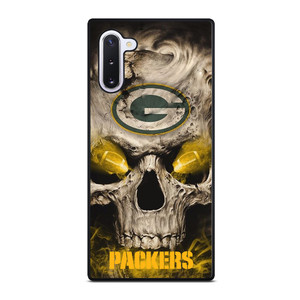 Green Bay Packers Skull Samsung Galaxy Note 10 5G Case Cover Green Bay Packers Skull Samsung Galaxy Note 10 5G Case Cover