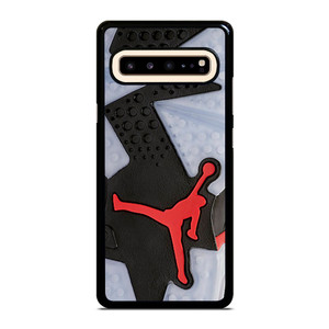 Air Jordan Black Red Sole Samsung Galaxy S10 5G Case Cover Air Jordan Black Red Sole Samsung Galaxy S10 5G Case Cover