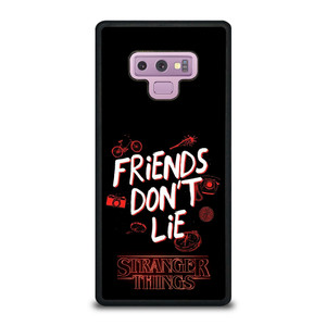 FRIENDS DON'T LIE STRANGER THINGS Samsung Galaxy Note 9 Case Cover FRIENDS DON'T LIE STRANGER THINGS Samsung Galaxy Note 9 Case Cover