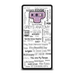 GREY'S ANATOMY STORY Samsung Galaxy Note 9 Case Cover GREY'S ANATOMY STORY Samsung Galaxy Note 9 Case Cover