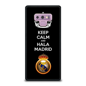 KEEP CALM AND HALA MADRID Samsung Galaxy Note 9 Case Cover KEEP CALM AND HALA MADRID Samsung Galaxy Note 9 Case Cover