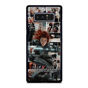 Black Widow Comic Samsung Galaxy Note 8 Case Cover Black Widow Comic Samsung Galaxy Note 8 Case Cover