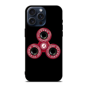 ALABAMA CRIMSON TIDE SPINER iPhone 15 Pro Max Case Cover ALABAMA CRIMSON TIDE SPINER iPhone 15 Pro Max Case Cover
